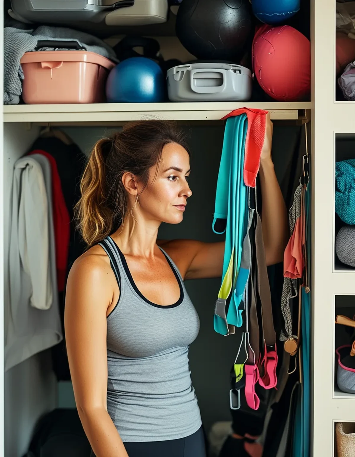 The Fitness Gear Decluttering Method for Equipment You Swear You'll Use Someday