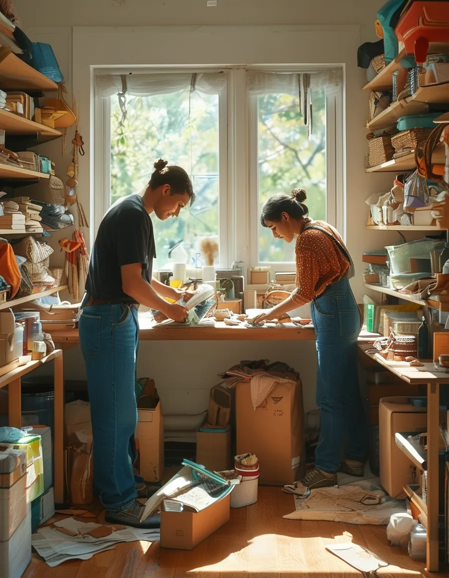 Decluttering When You Share the Space (Your Stuff, Their Stuff, the Line)