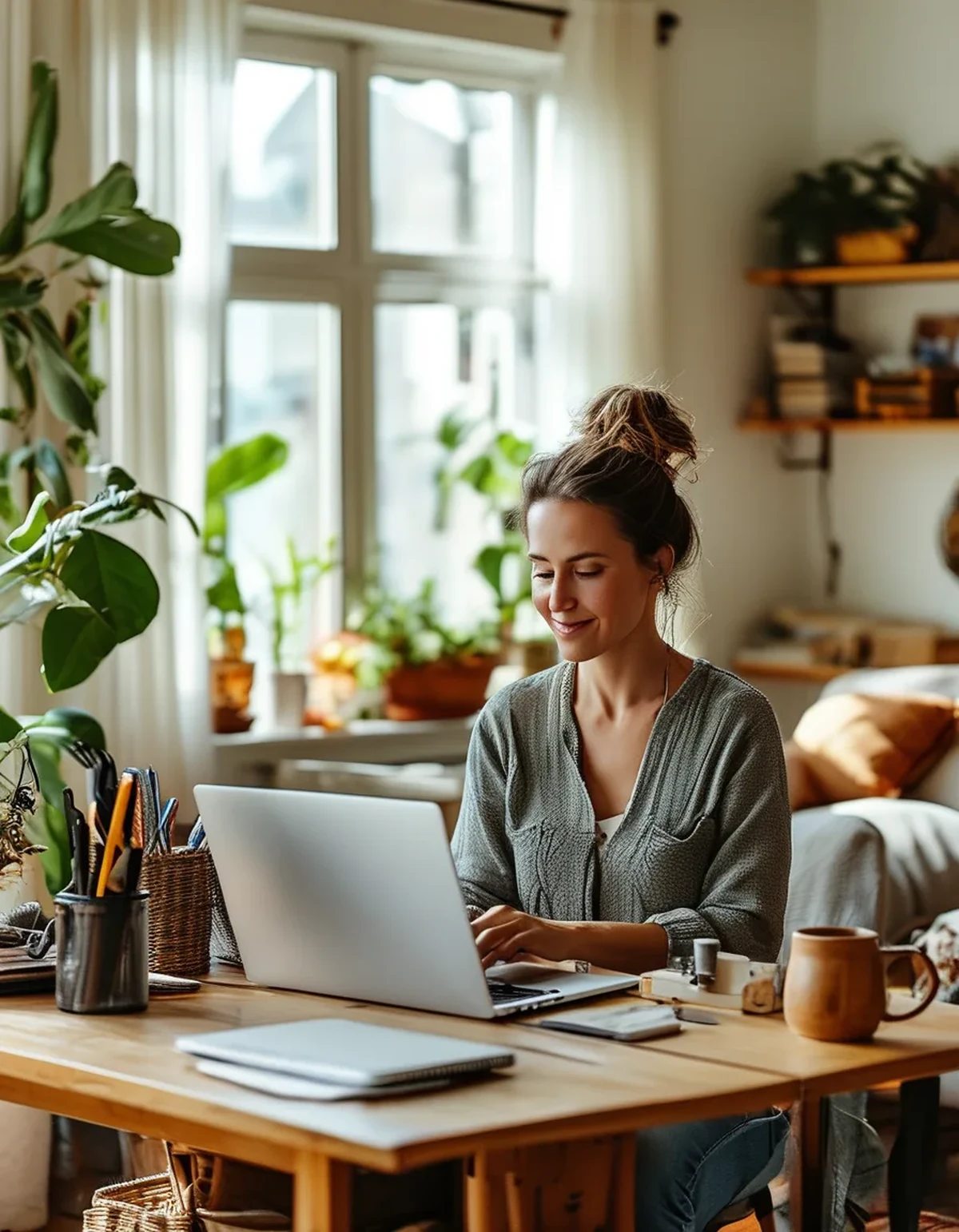 Decluttering a Home That Is Also an Office — The Zone Problem